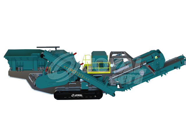 履带式移动反击破碎站