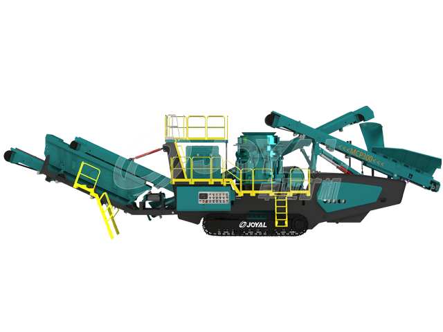 履带式移动圆锥破碎站